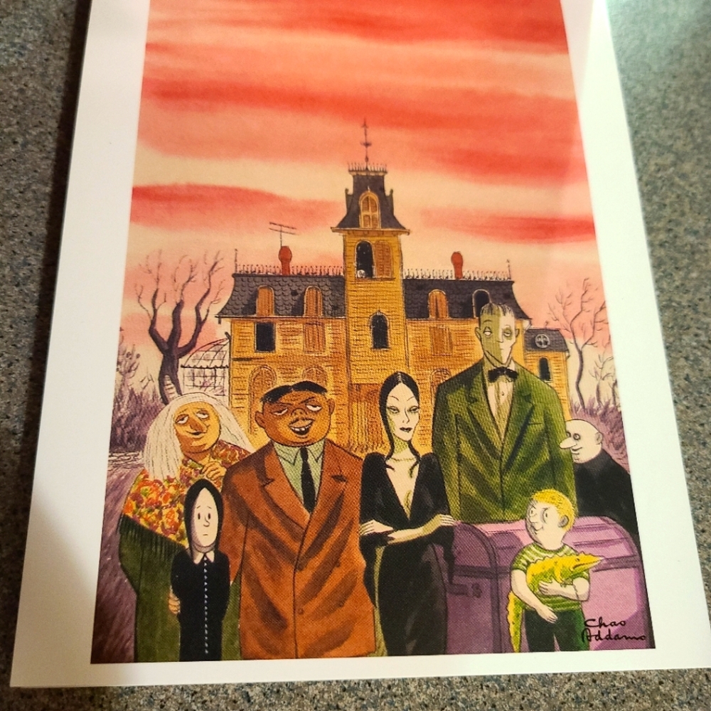 Chas Addams : A Book of Postcards